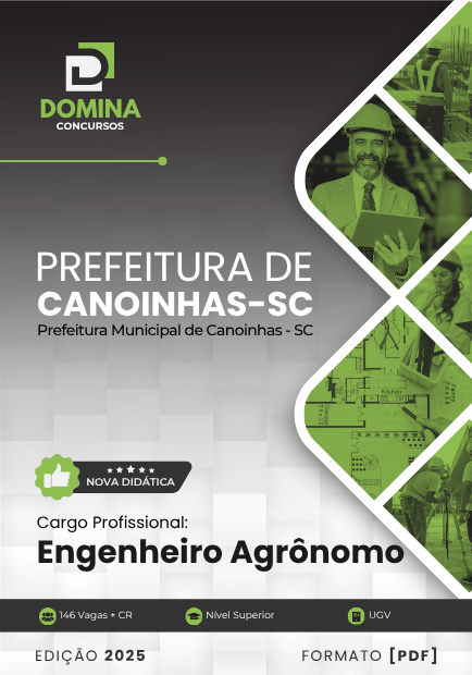 Apostila Engenheiro Agrônomo Canoinhas SC 2025
